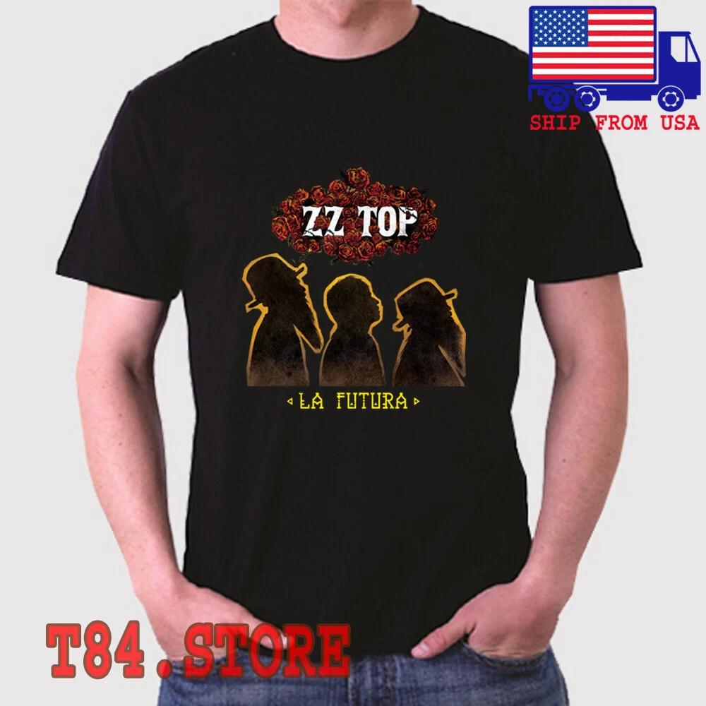 ZZ TOP La Futura Men's Black Size S to 5XL
