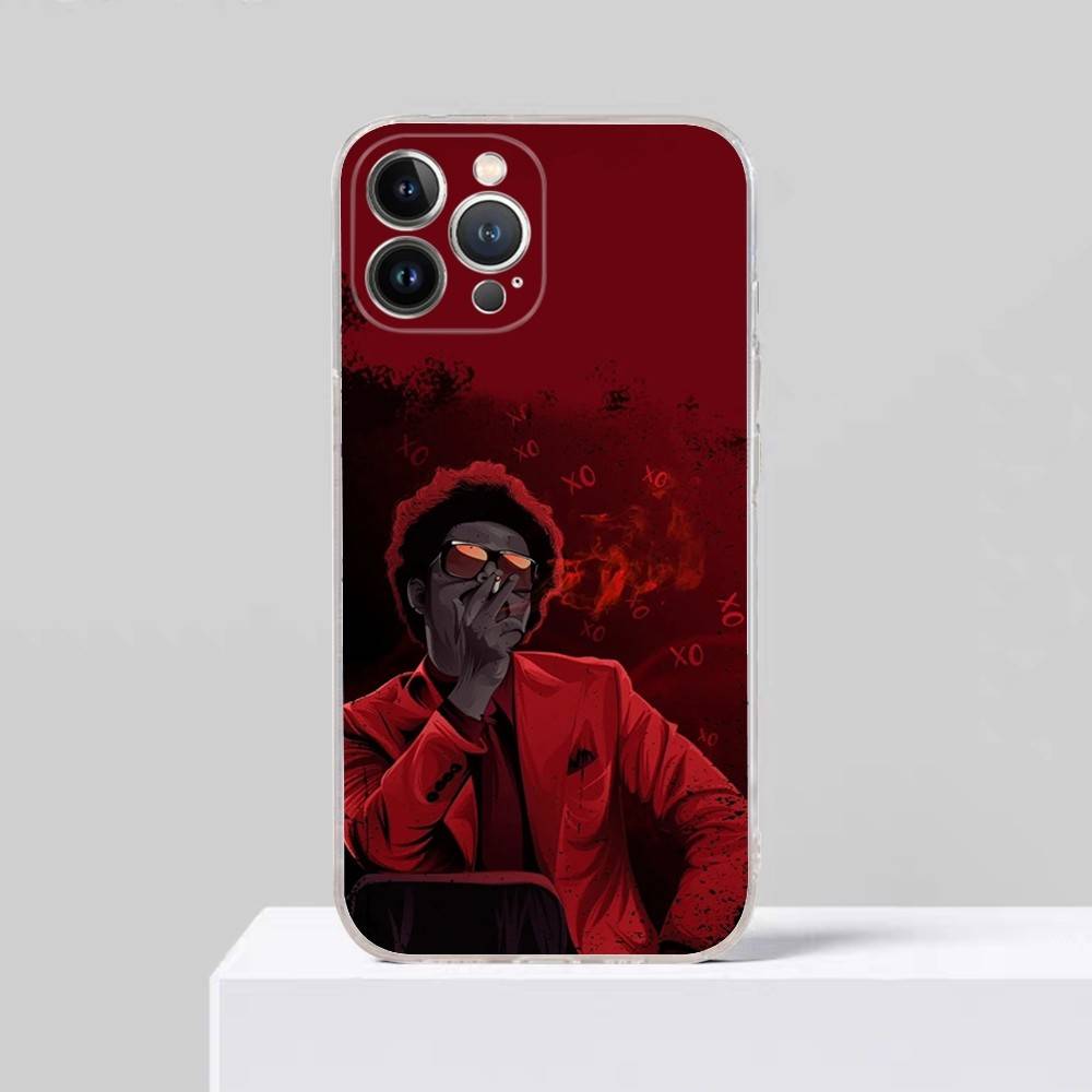 T-The W-Weeknd Чехол для телефона iPhone 16 15 Promax iPhone 14 11 12 High end 13 Pro Силиконовый