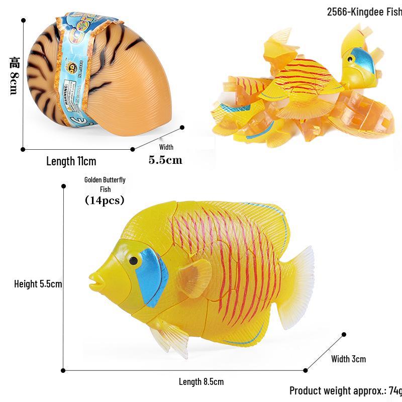 4D Stereo DIY Animal Model Kit: Eagle, Scorpion, Gecko, Rattlesnake, Spider, Lizard, Squirrel, Hedgehog