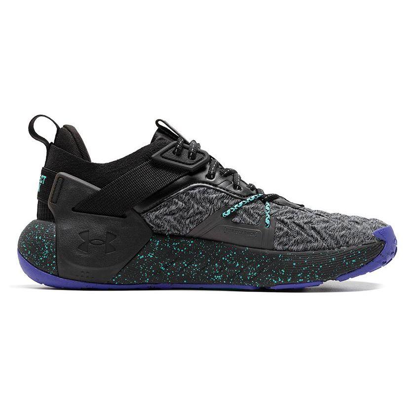 Under Armour Project Rock 6 Black Neptune Men Sneakers Stealth-Grey 3026534-002