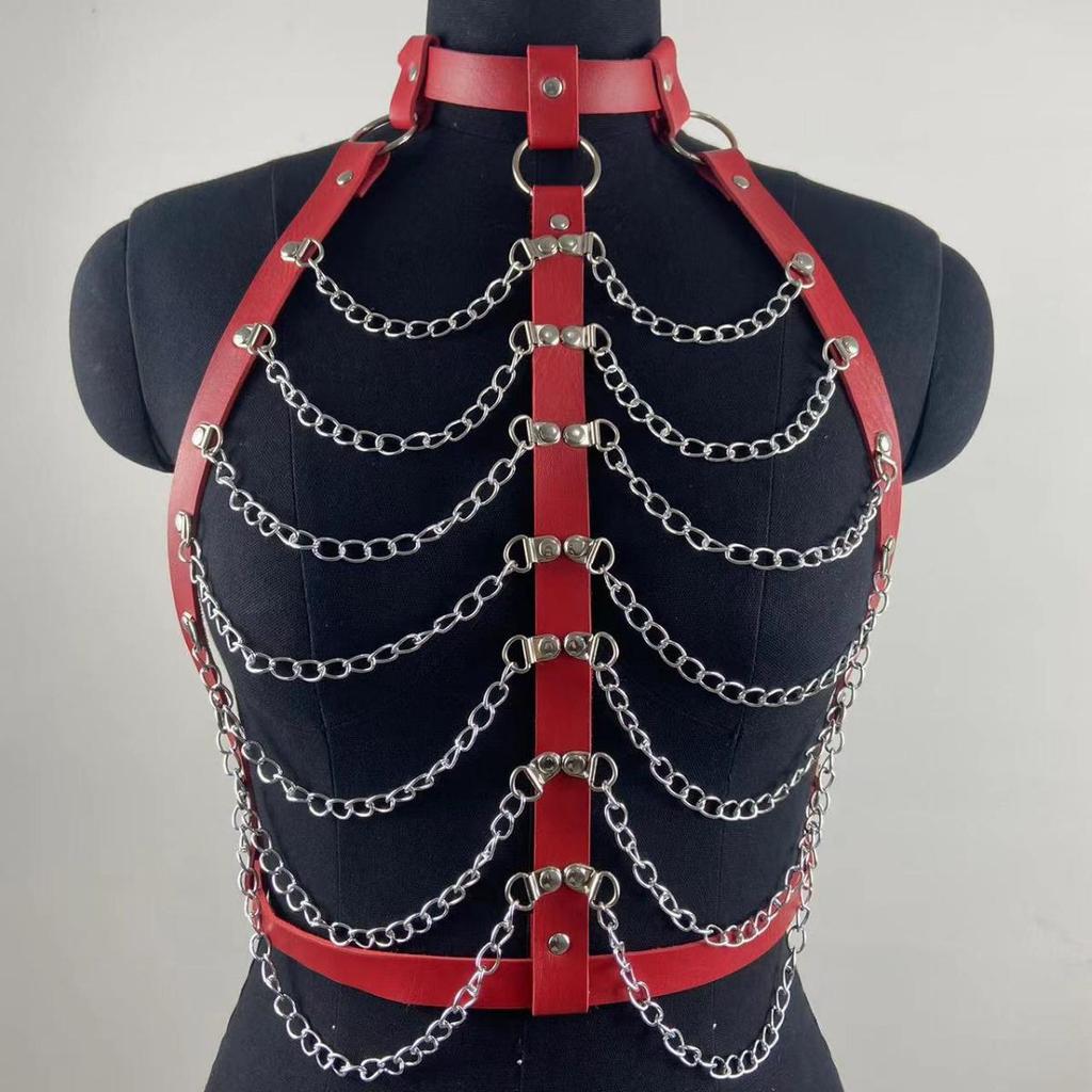 European & American Cross-Border Sexy Exaggerated Choker & Waist Body Chain