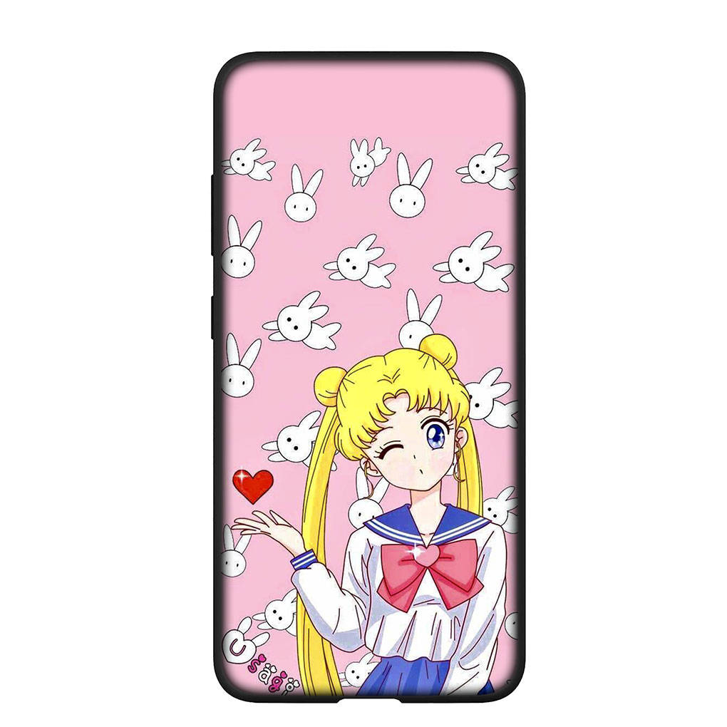 Чехол для телефона для Samsung Galaxy S25 S24 S23 iPhone 16 15 Xiaomi Redmi Note 14 13 12 16E X 11 Pro Max 13C OPPO Moto Huawei Poster Sailor Moon Girl Cover