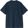 Carhartt WIP SS25 S/S Stargazer T-Shirt Loose Fit Letter Print Crew Neck Short Sleeve T-Shirt Men T-Shirts Blue I034766-E7-4G
