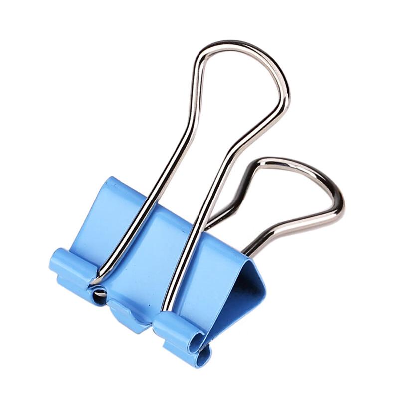 Deli Assorted Color Binder Clips Set