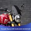 Для Triumph Scrambler 400X Ветровое стекло Мотоциклетное ветровое стекло Triumph Speed 400 Дефлекторы ветра Козырек Экран Обтекатель фары