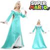 Gorgeous Rosalina Princess Dress Cosplay Costume Polyester Material