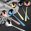 Stirring Ladle Smooth Edge Comfortable Grip Reusable Practical Plated Corrosion Resistant Soup for Hot Pot