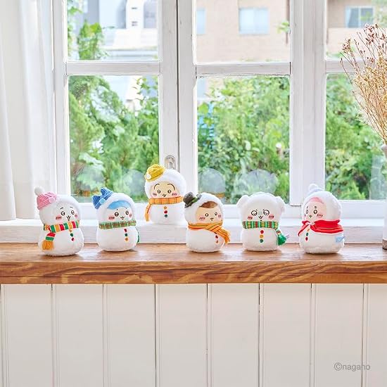 Enimai Kuji Chiikawa: Turned into a Snowman! Prize E Mascot Plush (Usagi)
