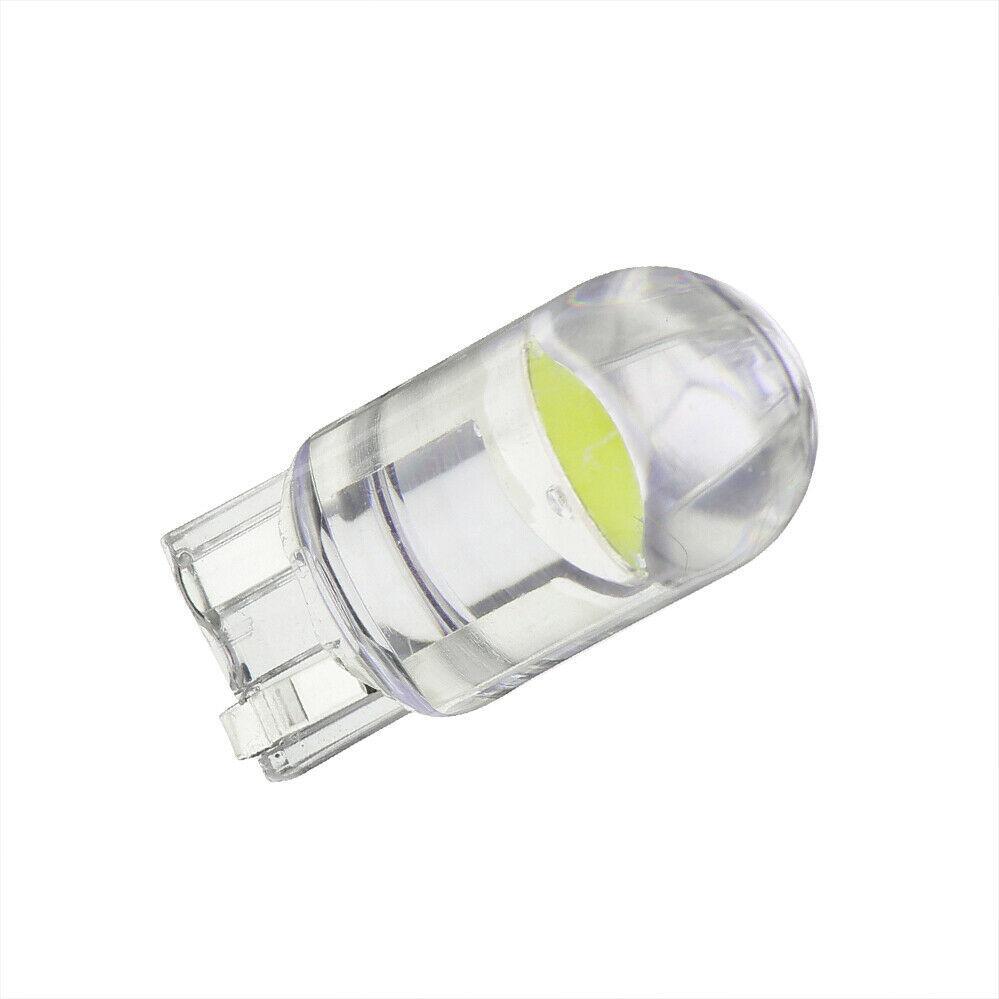 Car Width Indicator Light T10 Crystal Transparent Integrated LED Small Car Light COB Highlight W5W License Plate Light Reading Light