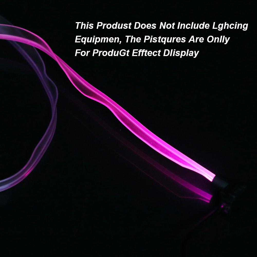 2,5/3 мм Автомобильный интерьер Декоративный светодиодный волоконно-оптический неоновый провод Проводник Удлинитель Аксессуары для окружающего освещения Оборудование