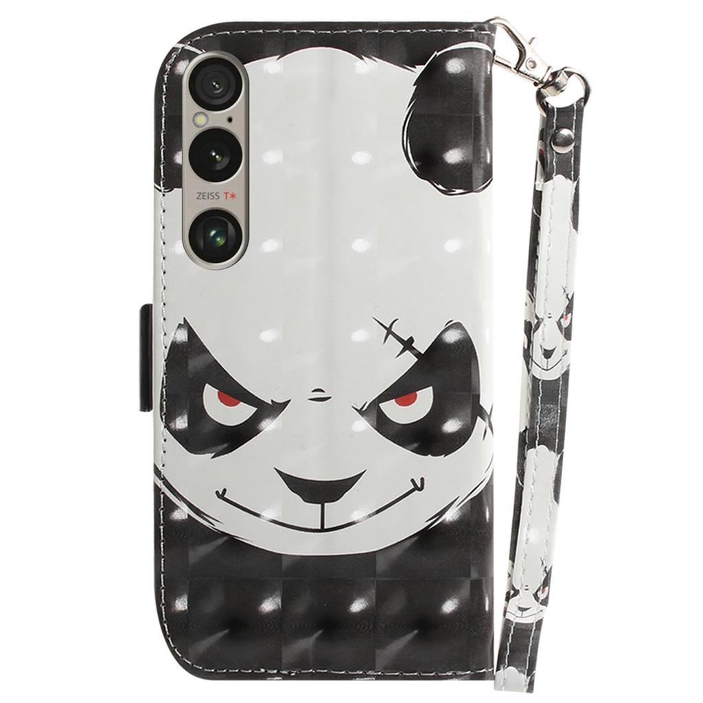 For Sony Xperia 1 VI Case Pattern Printing Wallet Stand Leather Phone Cover