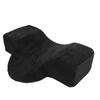 U Shaped Pillow for Eyelash Extensions Curved Memory Foam Side Pocket Velvet Pillowcase Lash Bed Pillow with Neck Back