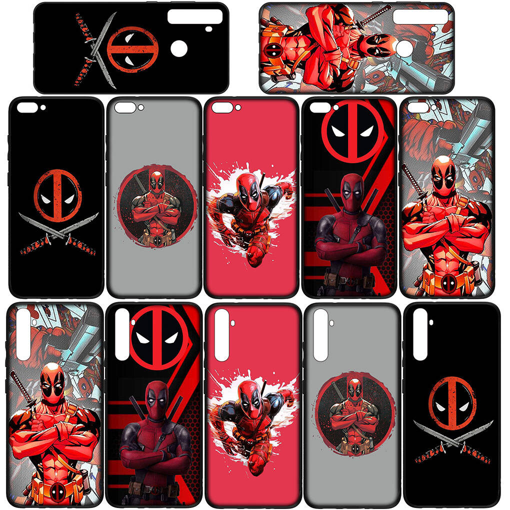 Чехол для телефона для iPhone 17 16 15 Xiaomi Poco F8 F7 F6 X7 X6 M8 C85 C75 C71 Redmi Note 14 13 12 11 Pro Max A3 A4 14C 13C 15C Дэдпул Комиксы Marvel Обложка