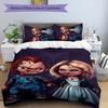 Chucky 3pcs Bedding Set Duvet Cover Closure Includes 1 Duvet Cover & 2 Pillowcases for All Seasons Bedroom Home Dorm Decor