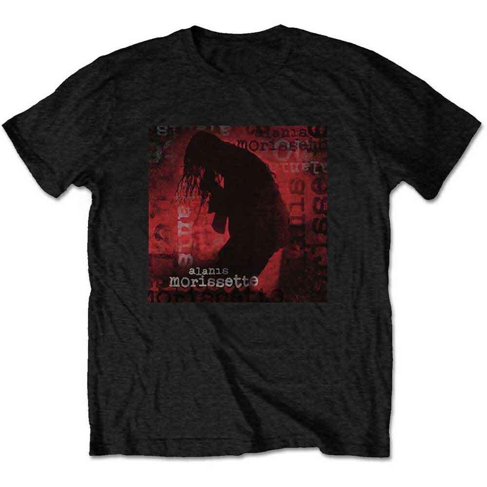 Alanis Morissette Unisex T-Shirt: Ironic Silhouette (XX-Large)