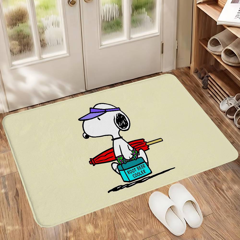 Cartoon S-SnoopyS Carpet For Living Room Sofa Decor Modern Rug Floor Mat For Men Bedroom Durable Area Rugs