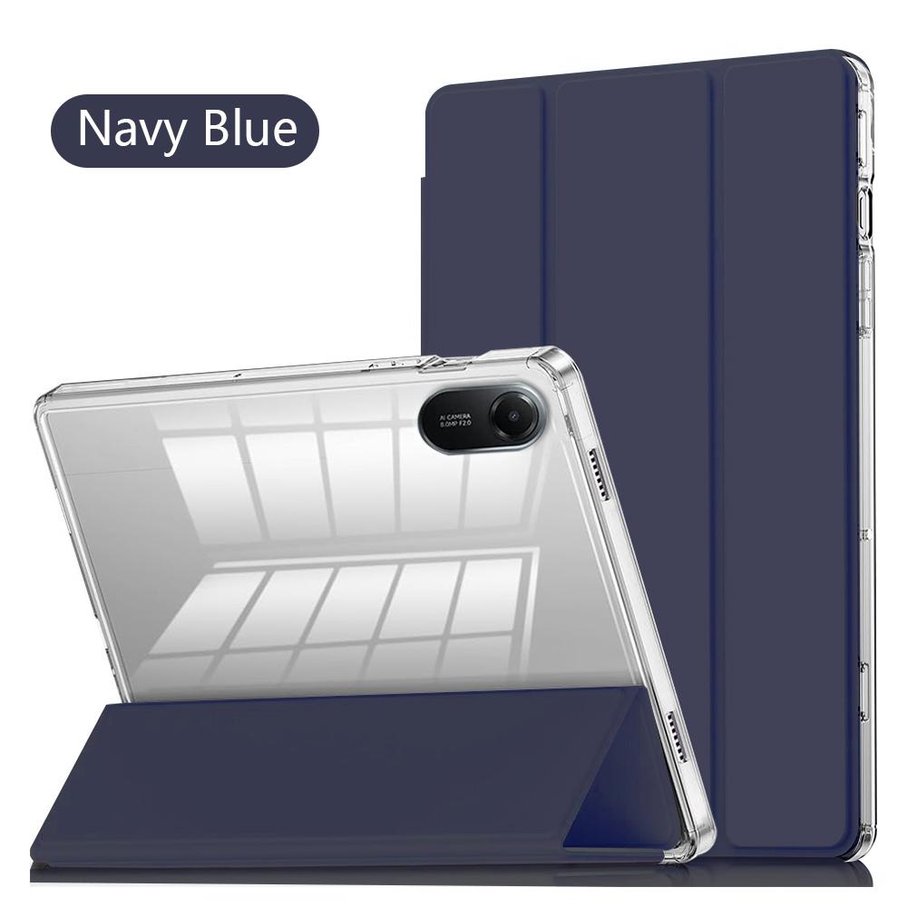 Чехол-книжка с функцией Auto Sleep/Wake из прозрачного кристалла для Redmi Pad 2 2025 11 дюймов, противоударный, с прозрачной задней крышкой, с держателем для стилуса