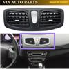 Middle Ventilation Grille Diffuser for Megane Mk3 Fluence 2009-2017 OEM 682606038R