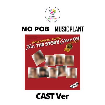 CAST Ver TWICE Специальный альбом TEN The Story Goes On