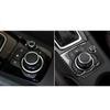 FIT For Mazda 3 Axela 2014-2016 Car Center Control Gear Shift Panel Decorative Carbon Fiber Cover Trim Strip Interior 3D Sticker