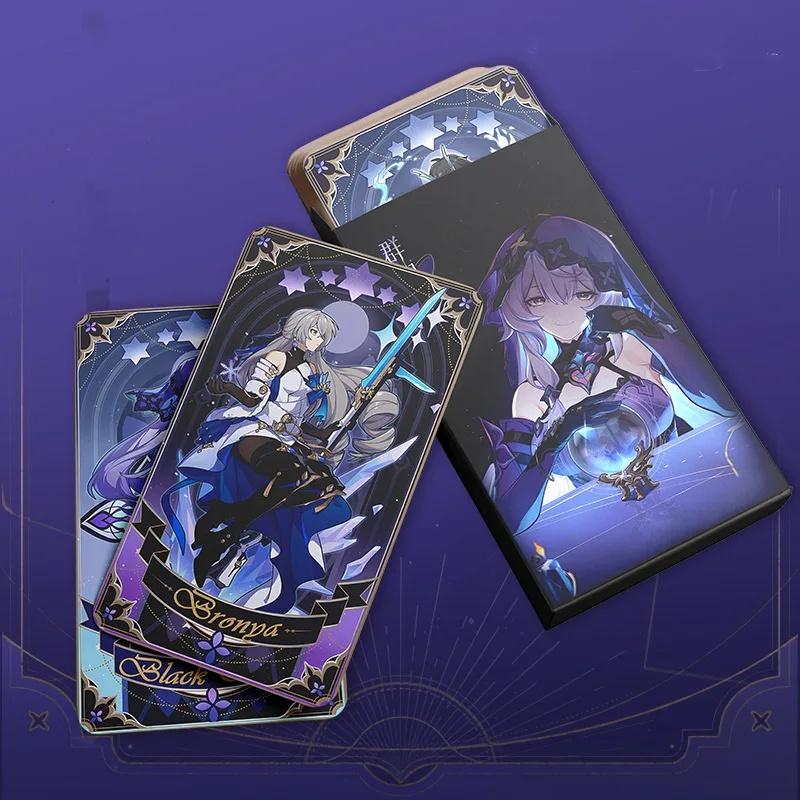 14 шт./набор аниме косплей Honkai Star Rail FABLE OF STARS реквизит для настольной игры Таро игральные карты 7 марта Броня Дэн Хэн аксессуары для самостоятельного изготовления