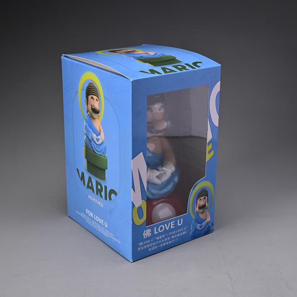 Mario Buddha Love Figure - Anime Model Ornament