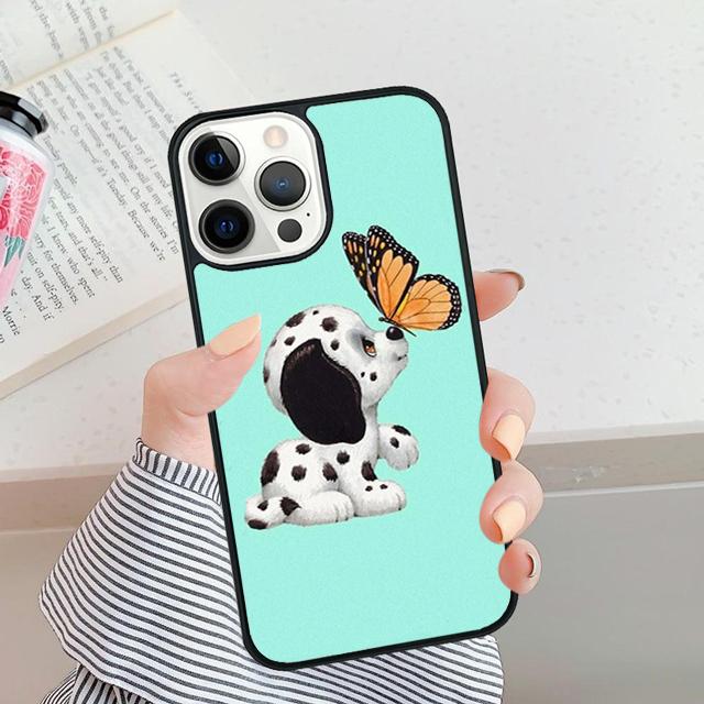 Чехол для телефона 'Далматинский бабочка' Для Для iPhone 17 Air 16 15 11 12 13 14 Pro Max Plus coque