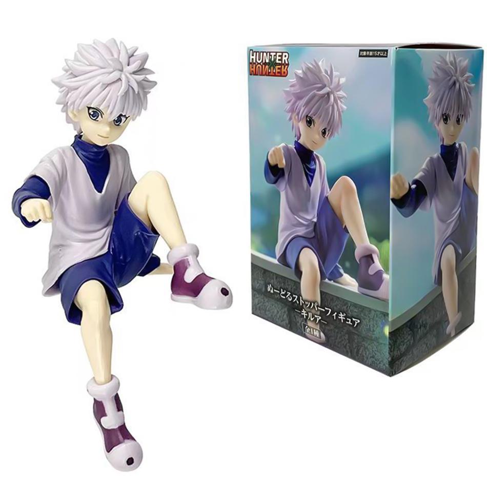 6 фигурок из ПВХ по аниме Hunter × Hunter: Фантомные солдаты, Крутая Райка, Гаярадос, Мираж, Джиджиджи Куроро и Гоку.