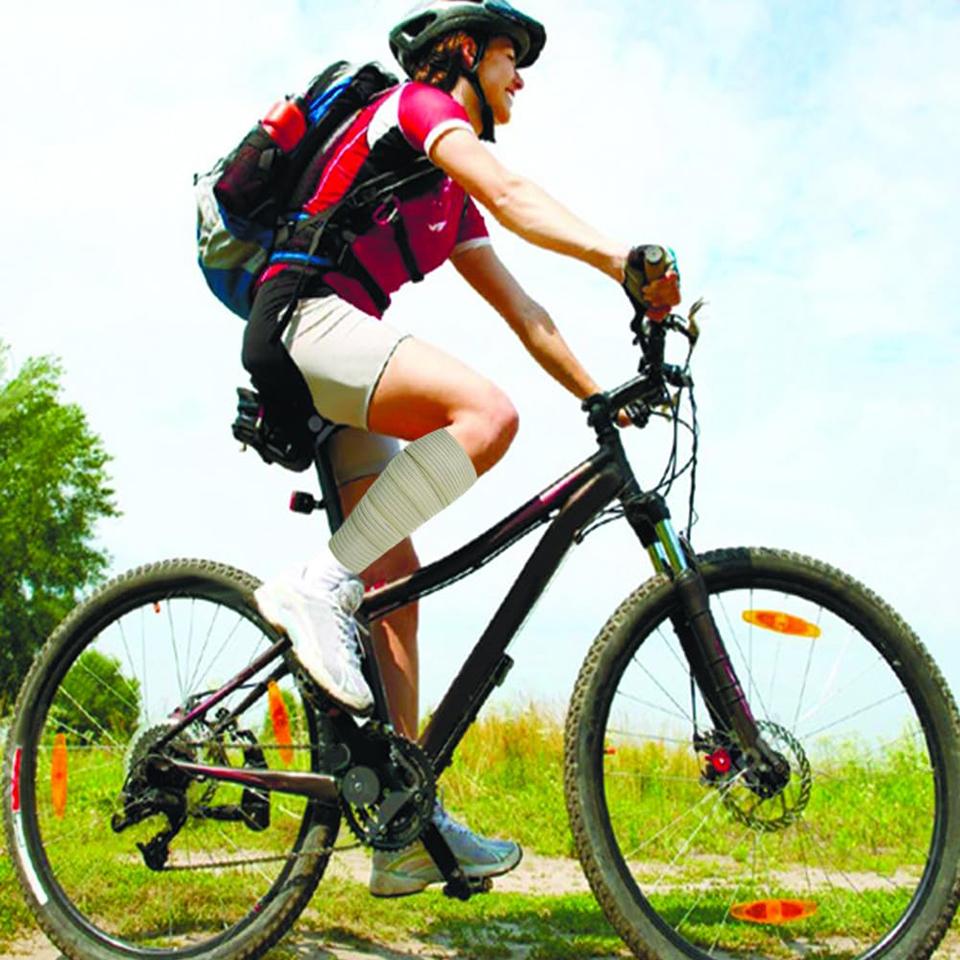 1 шт. 90 см эластичный компрессионный бандаж на голень для поддержки голени