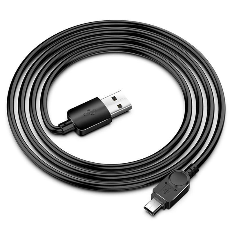 Мини USB-кабель USB-USB для быстрой зарядки данных, кабель для MP3 MP4-плеера, автомобильного видеорегистратора, GPS, цифровой камеры, жесткого диска