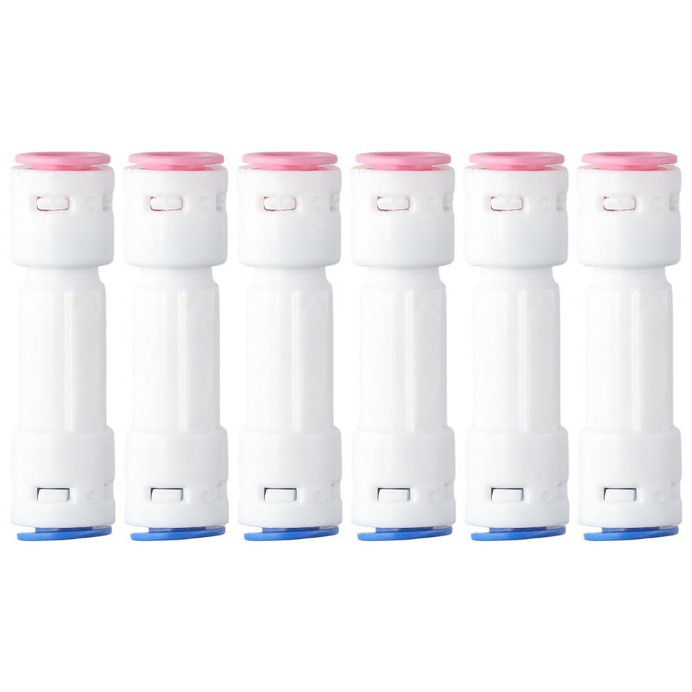 6pcs Plastic Check Valve 1/4" Quick Connect Fittings High Quality One-way Valve Water Purifier