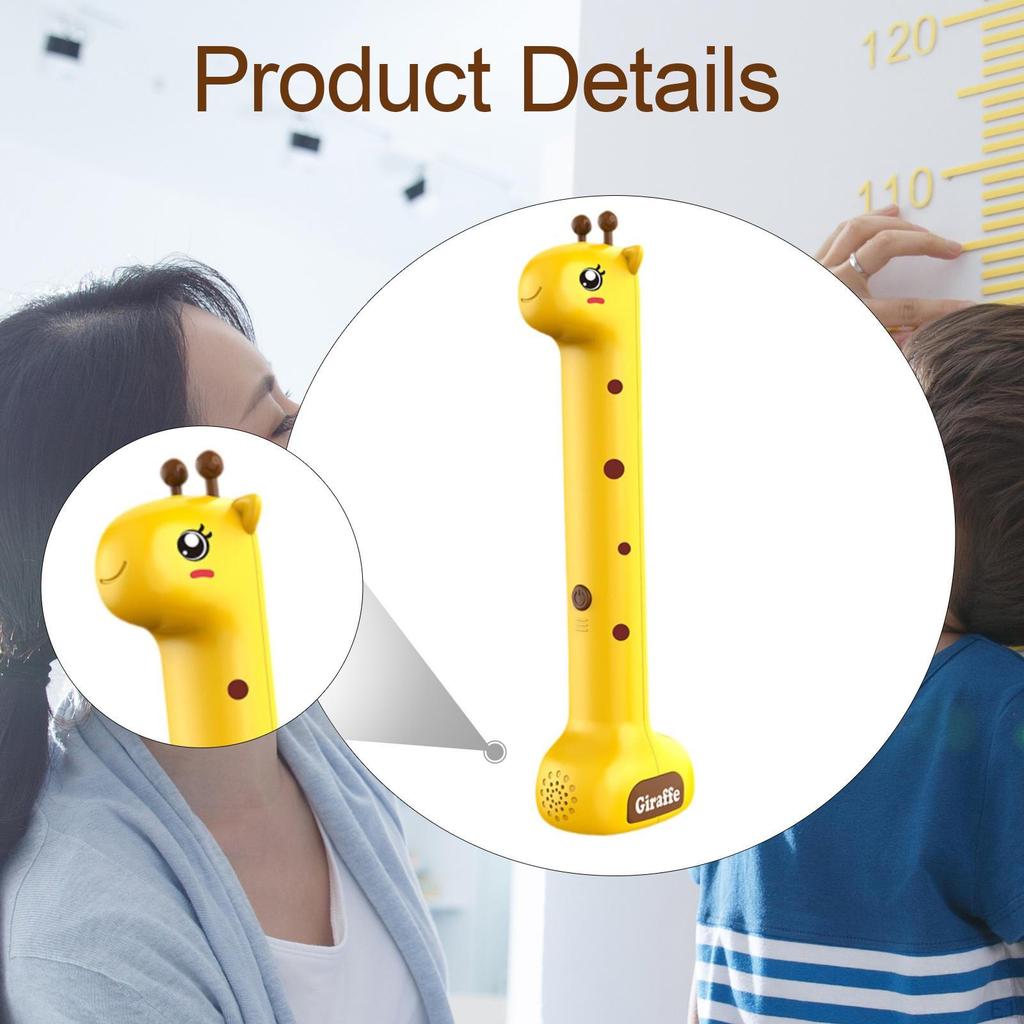 Стадиометр Быстрое Измерение Портативный с Цифровым Дисплеем Удобный Измеритель Роста Тела