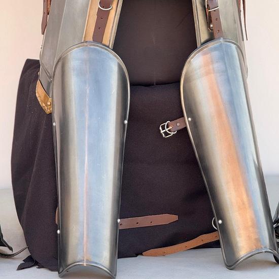 Морийский Гном Гномья Сталь Рыцарский Доспех Костюм Полный Доспех С Кирасой, Наплечниками, Наручами, Поножами, Шлемом Косплей Ларп Властелин Колец Полный Доспех Ар