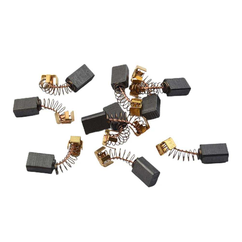 10 шт. 20 мм Угольные щетки Для Электродвигателей Makita CB57 CB64 CB75 CB85 191627-8 191956-9 Электроинструменты 5x8x12 мм
