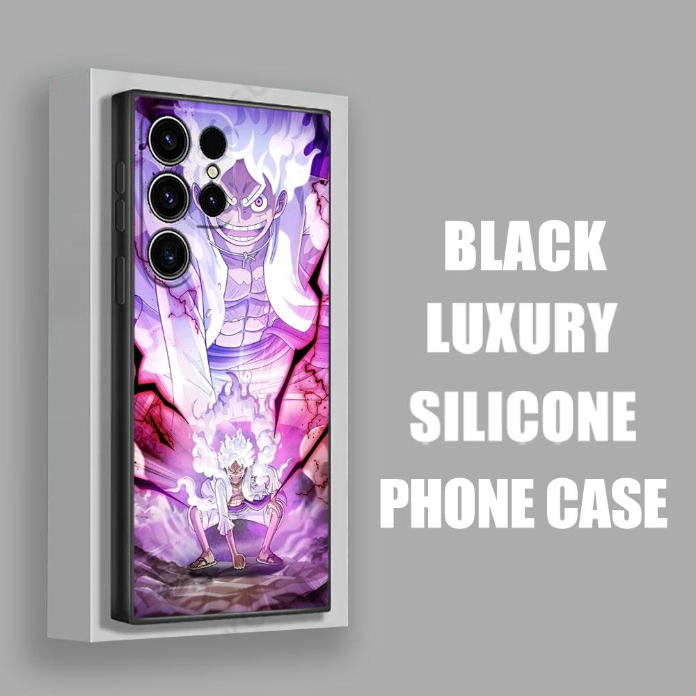 Ones Pieces Sun God Nika Luffy Phone Case For Samsung Galaxy S25 S24 S23 S20 S21 FE S26 S22 Ultra S26 Plus S25FE Silicone Cover