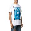 OFF WHITE Футболки Мужские Белые С Круглым Вырезом Умеренные OMAA027R21JER0020110WHITE
