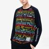 Мужские толстовки FILA Мужские Личи Красный Круглый вырез Умеренный Обычный