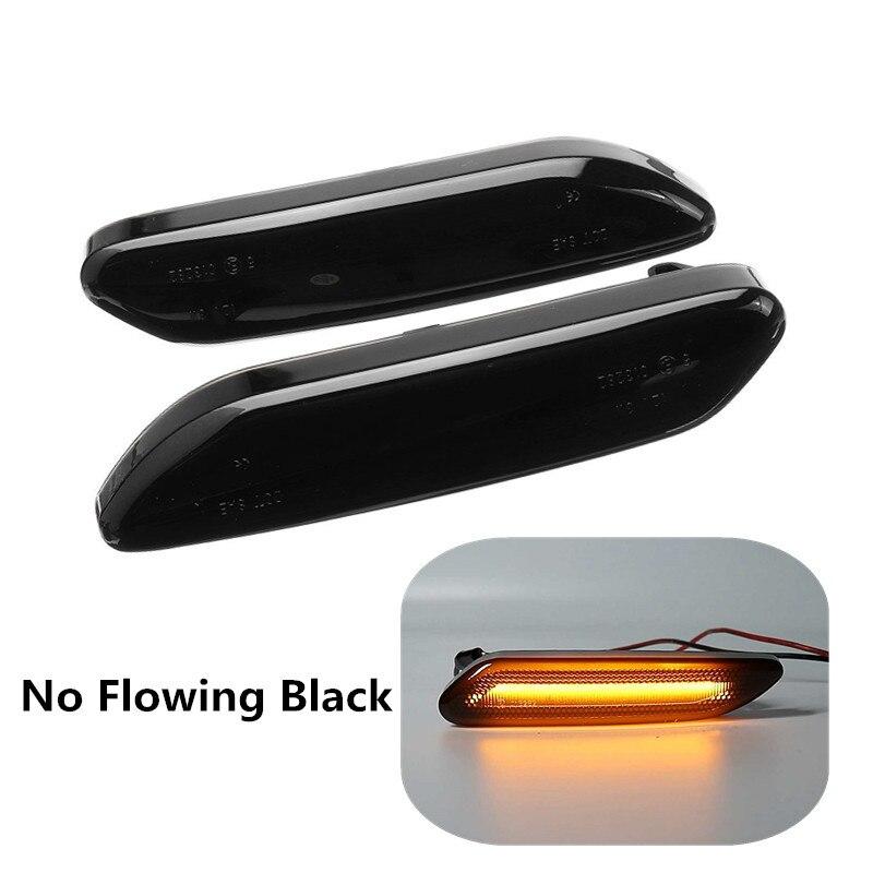 2 шт. нормальный/динамический указатель поворота, светодиодный боковой габаритный фонарь, 12 В, боковой повторитель, лампа, панель, лампа для BMW Mini Cooper R60 R61