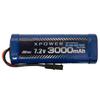Hitec X-Power XP3000-NT-B Ni-MH 7.2V 3000mAh Battery, Nickel-Metal Hydride, Tamiya Type Connector, 6-Cell Round Type, High Capacity, Durable, Suitable