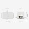 1000V Terminal Block Quick Wire Connector Current Carrying Intermediate Branch Line Safer Wiring 100A Rated Current