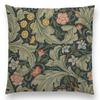 Чехол для подушки William Morris Thief Red, льняная роскошная подушка для домашнего декора, наволочка для дивана, гостиной, 40 см/45 см/50 см/60 см