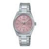 CASIO Pink Watch Simple and Stylish Watch with Case or Women's - - - Age