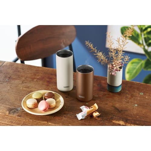 [Lightweight Model] Thermos Vacuum Insulated Tumbler 420ml Stone White JDW-420C STW