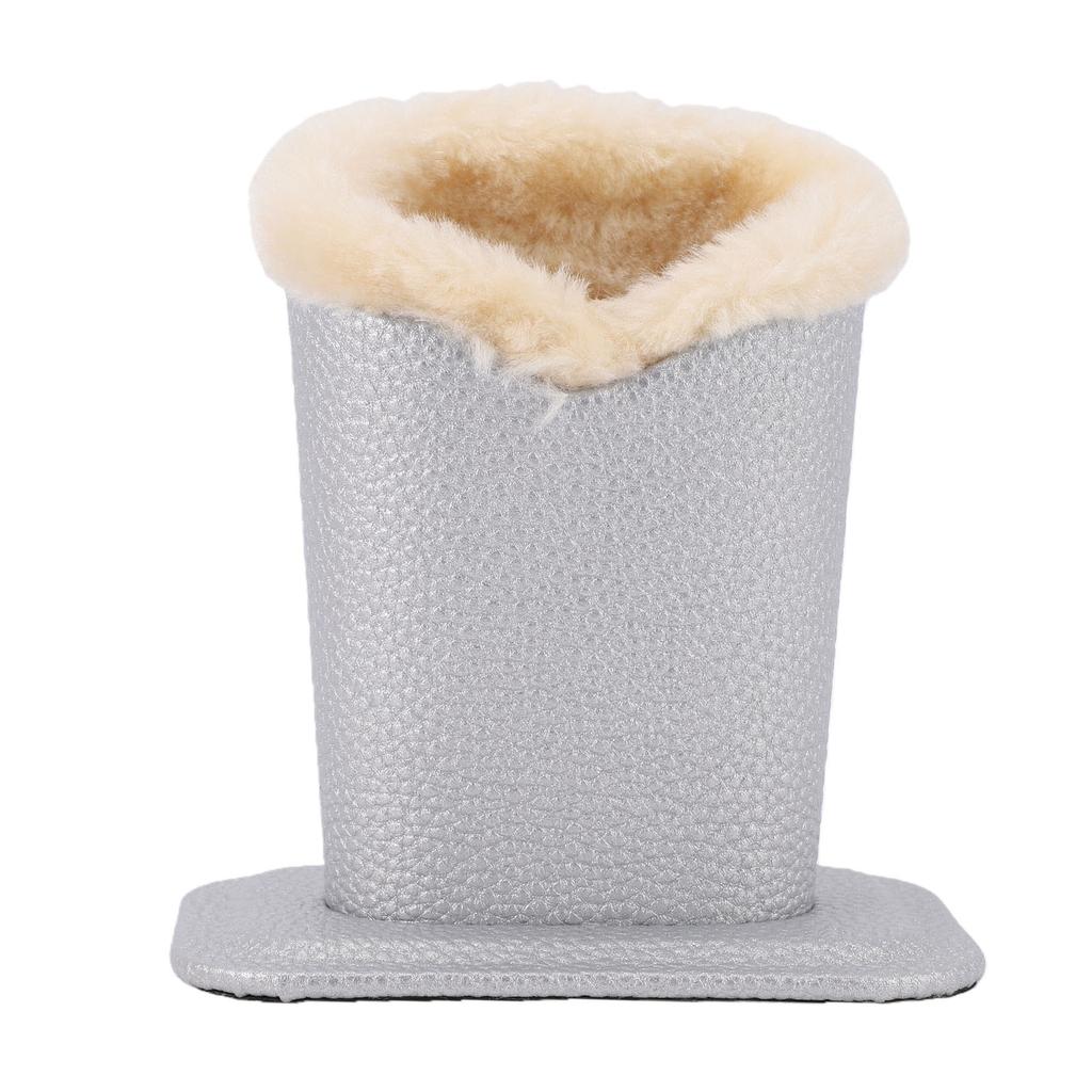 Мягкий чехол для очков из ПУ с защитой от царапин для хранения солнцезащитных очков, серебристый