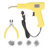 50 Вт Горячий степлер Сварщик Гаражные инструменты Комплект для ремонта бампера автомобиля Сварочная ремонтная машина Желтый