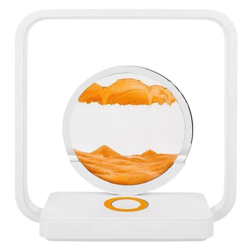 Беспроводная настольная лампа «Живой песок» с USB-зарядкой