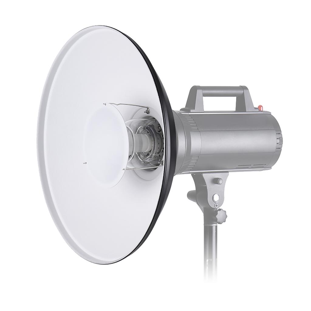 Studio Photography 41cm 16 Inch Speedlite Strobe Lighting Diffuser Beauty Dish Lampshade Bowens Mount with Reflector