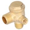 323 Обратный клапан 3-ходовой латунный резьбовое соединение Аксессуары для воздушного компрессора 7 мм 16 мм 14 мм