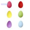 1 комплект пасхальных яиц, произвольный цвет - гладкая поверхность, реалистичные многоразовые 100 шт., цветостойкие DIY, создающие атмосферу, пасхальные яйца, подвески, пасхальные принадлежности