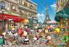 Epoch 1053 Super Small Piece Jigsaw Puzzle PEANUTS Snoopy In Paris X with Glue and Spatula with Score Ticket (26 38cm) 32-611s